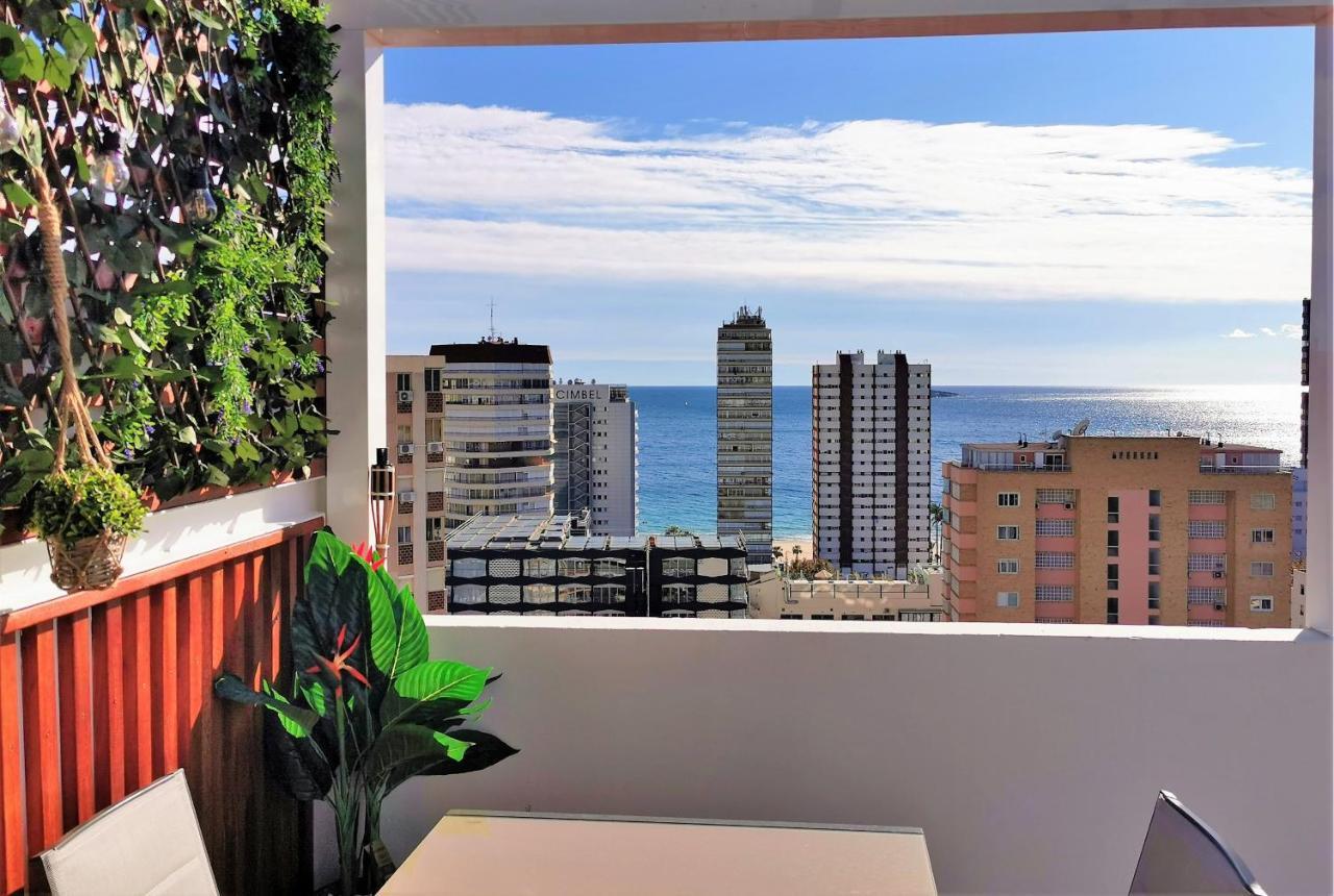 Penthouse Cervantes Sea View Benidorm Luaran gambar