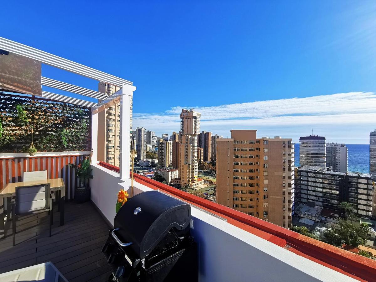 Penthouse Cervantes Sea View Benidorm Luaran gambar