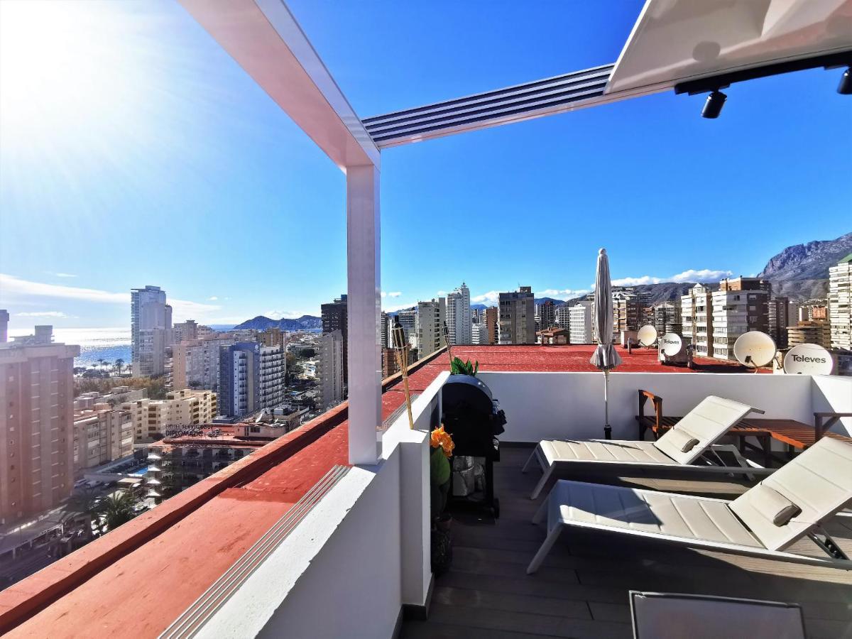 Penthouse Cervantes Sea View Benidorm Luaran gambar