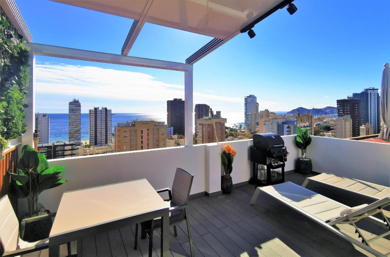 Penthouse Cervantes Sea View Benidorm Luaran gambar