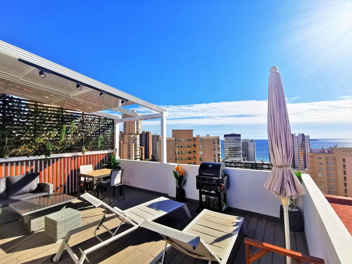 Penthouse Cervantes Sea View Benidorm Luaran gambar