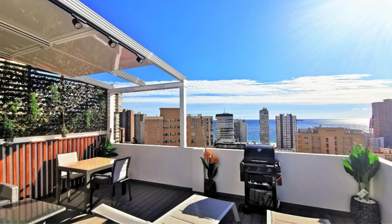 Penthouse Cervantes Sea View Benidorm Luaran gambar
