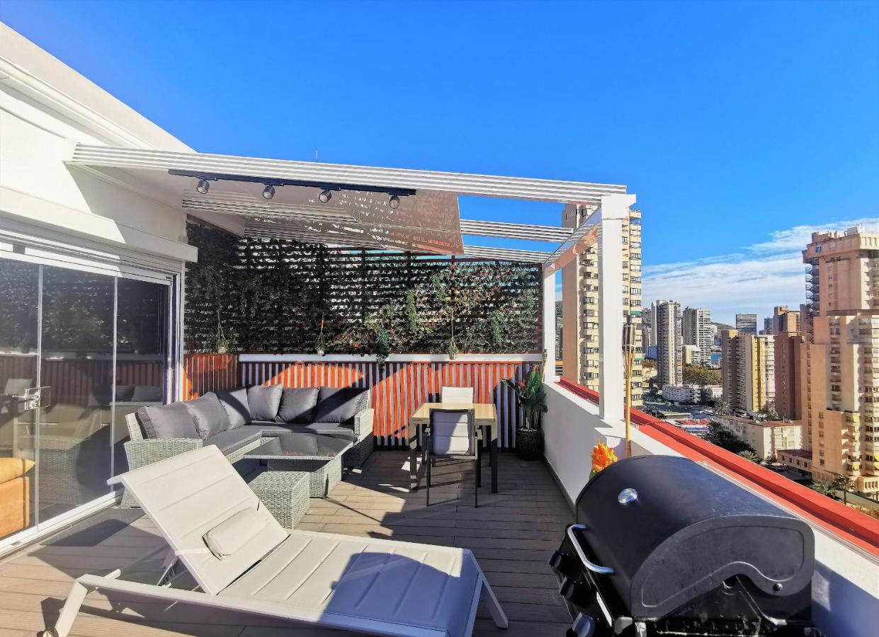 Penthouse Cervantes Sea View Benidorm Luaran gambar