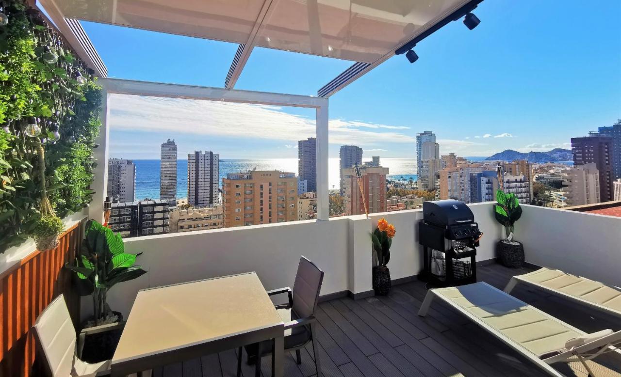 Penthouse Cervantes Sea View Benidorm Luaran gambar