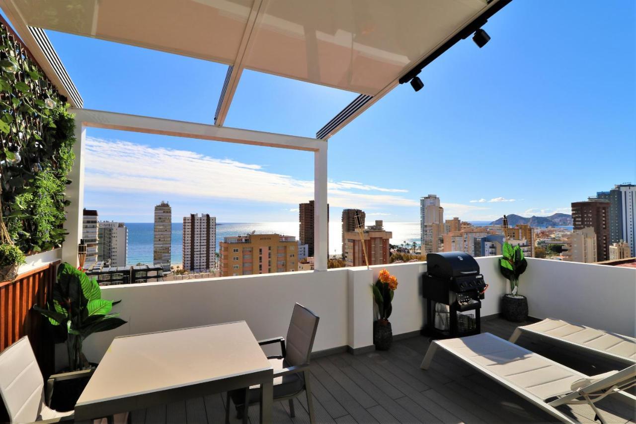 Penthouse Cervantes Sea View Benidorm Luaran gambar