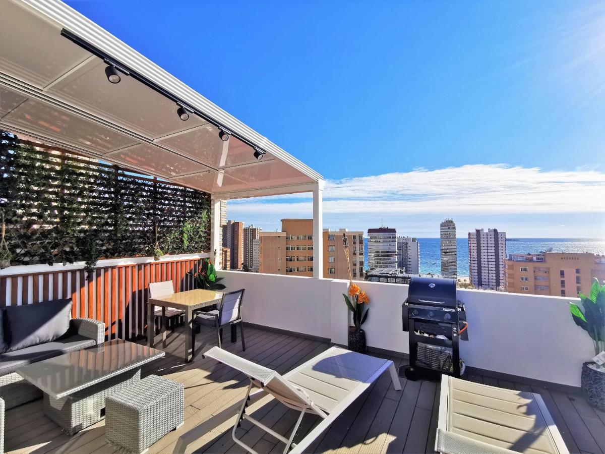 Penthouse Cervantes Sea View Benidorm Luaran gambar