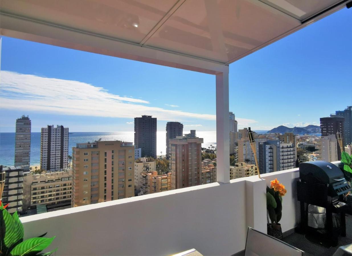 Penthouse Cervantes Sea View Benidorm Luaran gambar